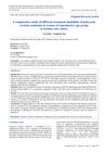 A Comparative Study of Different Treatment Modalities of Polycystic Ovarian Syndrome in Women of Reproductive Age Group at Tertiary Care Centre