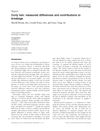 Curly Hair: Measured Differences and Contributions to Breakage