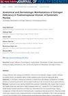 Anatomical and Dermatologic Manifestations of Estrogen Deficiency in Postmenopausal Women: A Systematic Review