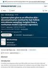 Cyanoacrylate Glue as an Effective Skin-Decontamination Method for Hair Follicle Microbiome Sampling: Insights from a Nonhuman Model (Capreolus Capreolus)