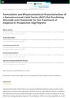 Formulation and Physicochemical Characterization of a Nanostructured Lipid Carrier Gel Combining Minoxidil and Finasteride for the Treatment of Alopecia in Prospective Hajj Pilgrims