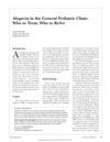 Alopecia in the General Pediatric Clinic: Who to Treat, Who to Refer