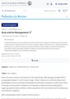 Acne And Its Management