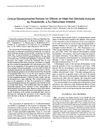 Critical Developmental Periods for Effects on Male Rat Genitalia Induced by Finasteride, a 5α-Reductase Inhibitor