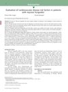 Evaluation of Cardiovascular Disease Risk Factors in Patients with Mycosis Fungoides