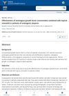 Effectiveness of Autologous Growth Factor Concentrates Combined With Topical Minoxidil in Patients of Androgenic Alopecia