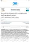 Empathic Disequilibrium Is Related to Lower Levels of Oxytocin in Hair