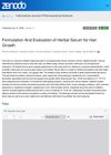 Formulation And Evaluation Of Herbal Serum For Hair Growth