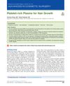 Platelet-Rich Plasma for Hair Growth