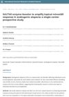 SULT1A1 Enzyme Booster to Amplify Topical Minoxidil Response in Androgenic Alopecia: A Single-Center Prospective Study