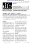 Managing Scalp Ringworm in Children