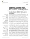 Repurposing of Drugs as Novel Influenza Inhibitors From Clinical Gene Expression Infection Signatures