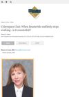 Cyberspace Chat: When Finasteride Suddenly Stops Working—Is It Counterfeit?