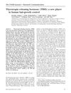 Thyrotropin Releasing Hormone: A New Player in Human Hair Growth Control