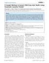 A Simple Method to Extract DNA from Hair Shafts Using Enzymatic Laundry Powder