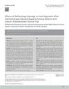 Effects of Reflexology Massage on Hair Regrowth After Chemotherapy-Induced Alopecia Among Women with Cancer: A Randomized Clinical Trial