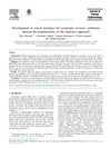 Development of Search Strategies for Systematic Reviews: Validation Showed the Noninferiority of the Objective Approach