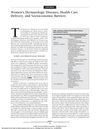 Women's Dermatologic Diseases, Health Care Delivery, and Socioeconomic Barriers