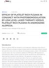 Efficacy of Platelet-Rich Plasma in Conjunction with Photobiomodulation by Low-Level Laser Therapy Versus Platelet-Rich Plasma in Androgenic Alopecia