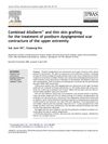 Combined AlloDerm and Thin Skin Grafting for the Treatment of Postburn Dyspigmented Scar Contracture of the Upper Extremity