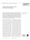 Cosmetic Devices Based on Active Transdermal Technologies