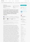 Functionalized Biomatrix for Wound Healing and Cutaneous Regeneration: Future Impactful Medical Products in Clinical Translation and Precision Medicine