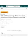 Endocrinology of Hirsutism: From Androgens to Androgen Excess Disorders