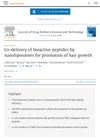 Co-Delivery of Bioactive Peptides by Nanoliposomes for Promotion of Hair Growth