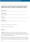 Assessment of Quality of Life in Patients With Female Pattern Hair Loss in a Tertiary Care Hospital in India