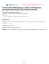 Forensic DNA Phenotyping: A Review on SNP Panels, Genotyping Techniques, and Prediction Models