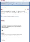 Comparison of Disease Severity and Ultrasonographic Abdominal Subcutaneous Fatty Tissue Thickness in Hirsute Women