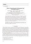Effects of Scalp Massage on Physiological and Psychological Indices