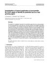 Investigation of Topical Application of Procyanidin B-2 from Apple to Identify Its Potential Use as a Hair Growing Agent