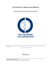 Interventions for Alopecia Areata