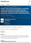 Double-Blind Randomized Placebo-Controlled Study of the Efficacy and Safety of Hair Loss Prevention Shampoo Containing Salicylic Acid, Panthenol, and Niacinamide in Alopecia Patients