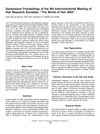 Symposium Proceedings of the 4th Intercontinental Meeting of Hair Research Societies: The World of Hair 2004