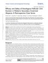 Efficacy and Safety of Autologous Follicular Unit Excision in Pediatric Secondary Cicatricial Alopecia: A Retrospective Case Series