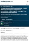 TWEAK-Conjugated Selenoviologen as a Novel Photosensitizer for Selective Wound Accumulation and Synergistic Healing of Drug-Resistant Bacterial Infections