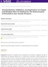 Standardization, Validation, And Application Of A Rapid And Reliable HPLC-UV Method For The Determination Of Minoxidil In Hair Growth Products