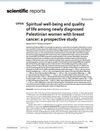 Spiritual Well-Being and Quality of Life Among Newly Diagnosed Palestinian Women With Breast Cancer: A Prospective Study