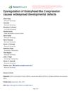 Dysregulation of Grainyhead-Like 3 Expression Causes Widespread Developmental Defects