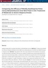 Comparing the Efficacy of Weekly Azathioprine Pulse Versus Betamethasone Oral Mini-Pulse in the Treatment of Moderate to Severe Alopecia Areata