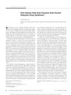 Does Dietary Fatty Acid, Decanoic Acid, Prevent Polycystic Ovary Syndrome?