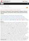Prevalence of Polycystic Ovary Syndrome in Nigerian Women with Infertility: A Prospective Study of the Three Assessment Criteria