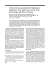 Lithium Therapy Associated with Hidradenitis Suppurativa: Case Report and Review of Dermatologic Side Effects