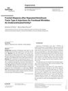 Frontal Alopecia After Repeated Botulinum Toxin Type A Injections for Forehead Wrinkles: An Underestimated Entity?