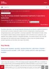 The Role of Benign Prostatic Hyperplasia Treatments in Ejaculatory Dysfunction