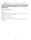 Introducing Exogenous Energy From Hydrocolloid Wound Dressing Disrupting Human Hair Follicle Metabolism