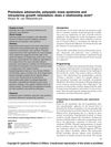Premature Adrenarche, Polycystic Ovary Syndrome, and Intrauterine Growth Retardation: Does a Relationship Exist?