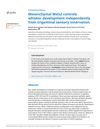 Mesenchymal Meis2 Controls Whisker Development Independently From Trigeminal Sensory Innervation